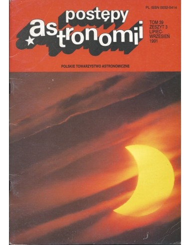 Postępy Astronomii nr 3/1991