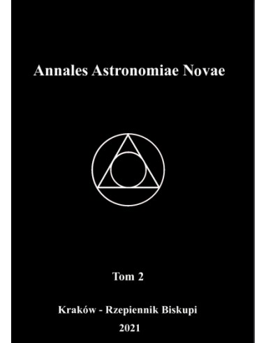 Annales Astronomiae Novae, Vol. 2