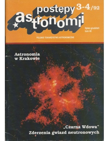Postępy Astronomii nr 3-4/1992