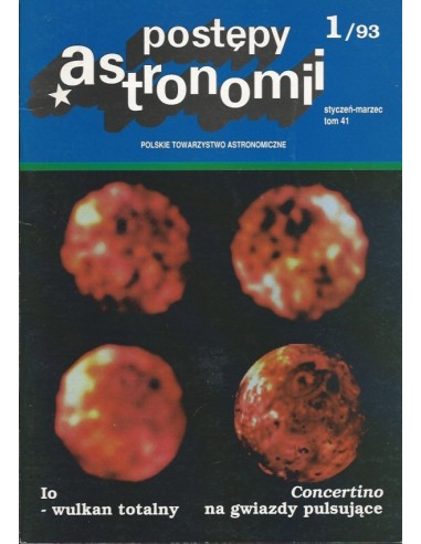 Postępy Astronomii nr 1/1993